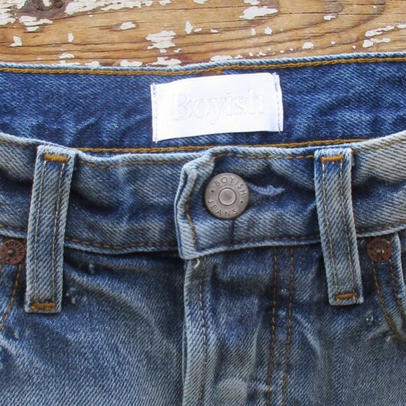 New BOYISH Jeans Size 27 Billy High Rise Skinny in Some Like it Hot - Picture 14 of 14